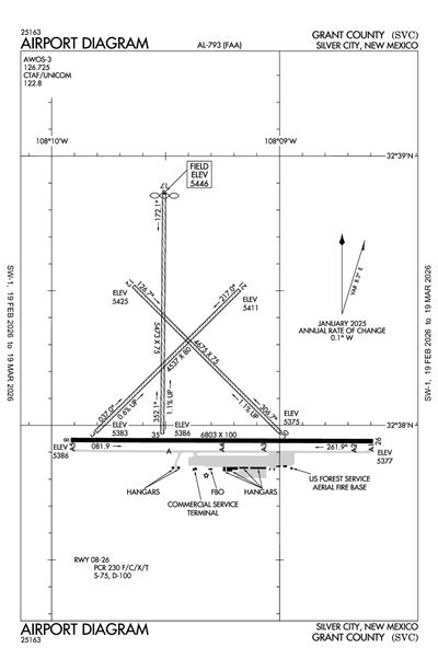 GRANT COUNTY - Airport Diagram