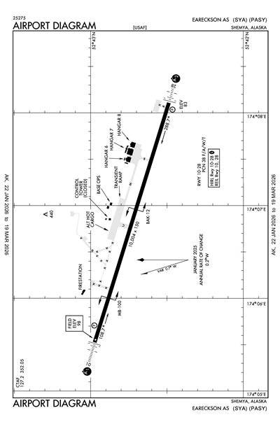 EARECKSON AS - Airport Diagram
