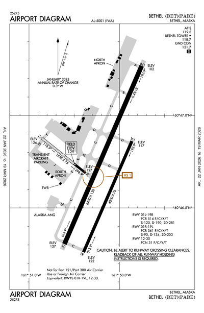 BETHEL - Airport Diagram