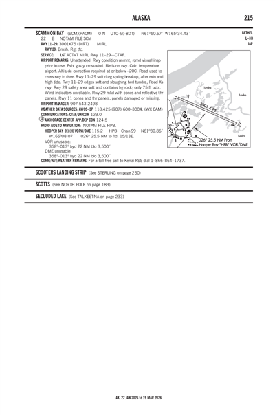 SCAMMON BAY - Airport Diagram