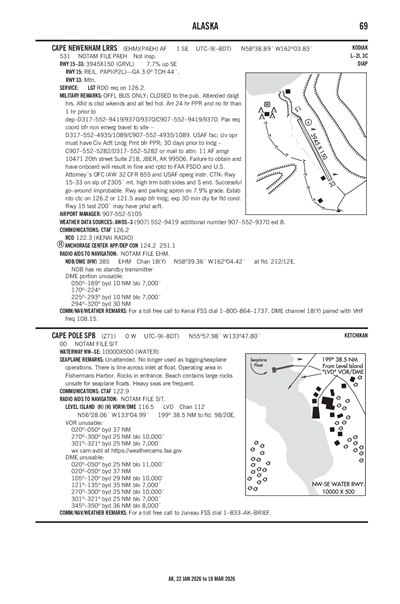 CAPE NEWENHAM LRRS - Airport Diagram