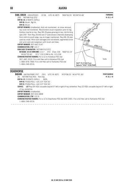 DAHL CREEK - Airport Diagram
