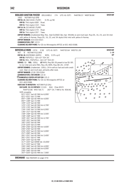 BOYCEVILLE MUNI - Airport Diagram