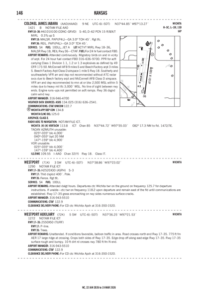 WESTPORT AUXILIARY - Airport Diagram