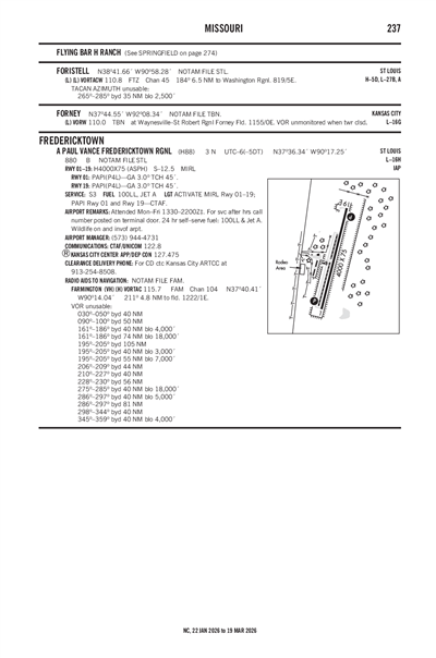 A PAUL VANCE FREDERICKTOWN RGNL - Airport Diagram