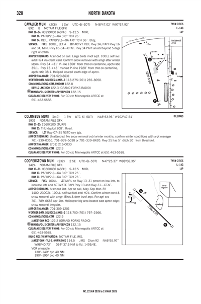 CAVALIER MUNI - Airport Diagram