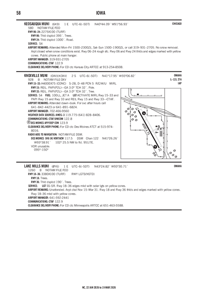 LAKE MILLS MUNI - Airport Diagram