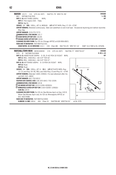 MARSHALLTOWN MUNI - Airport Diagram