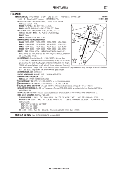 VENANGO RGNL - Airport Diagram