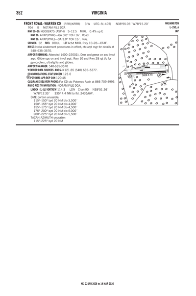 FRONT ROYAL-WARREN COUNTY - Airport Diagram