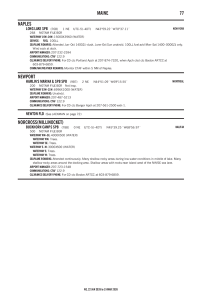 HAMLIN'S MARINA & SPB - Airport Diagram