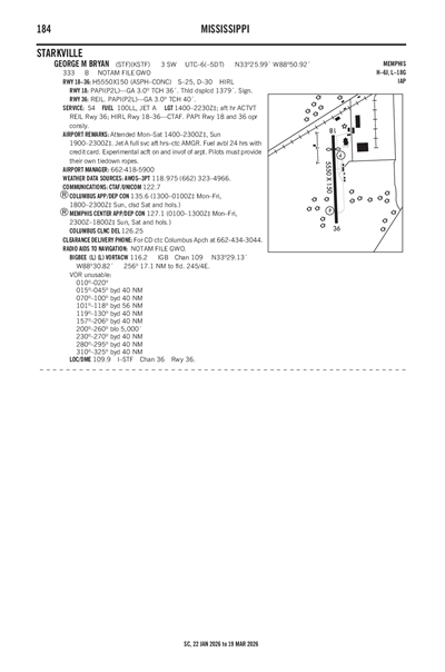GEORGE M BRYAN - Airport Diagram