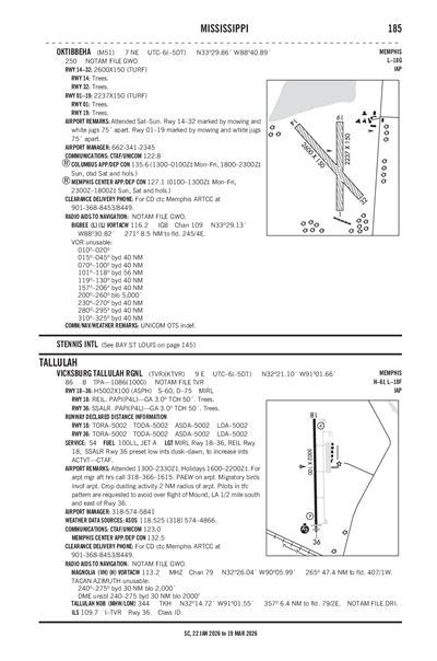 OKTIBBEHA - Airport Diagram