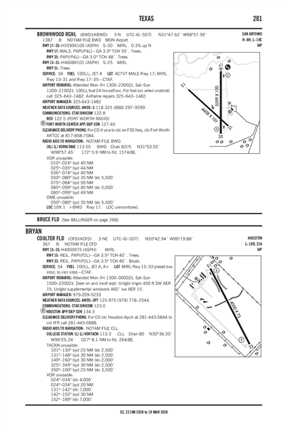 BROWNWOOD RGNL - Airport Diagram