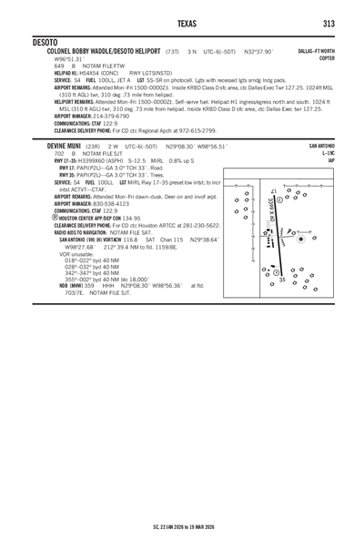 COLONEL BOBBY WADDLE/DESOTO - Airport Diagram