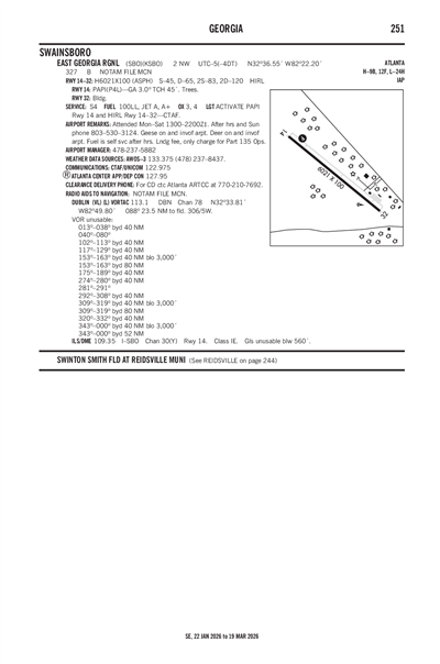 EAST GEORGIA RGNL - Airport Diagram