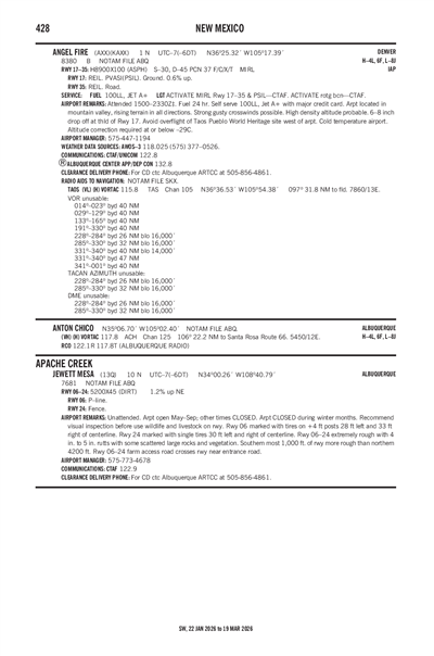 JEWETT MESA - Airport Diagram