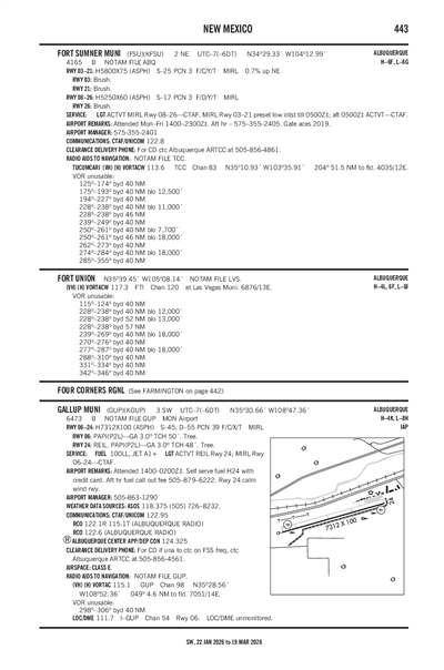 FORT SUMNER MUNI - Airport Diagram