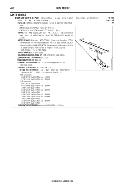 DONA ANA COUNTY INTL JETPORT - Airport Diagram
