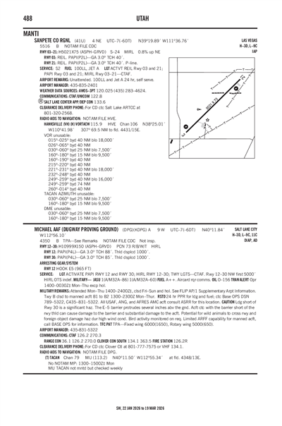 SANPETE COUNTY RGNL - Airport Diagram
